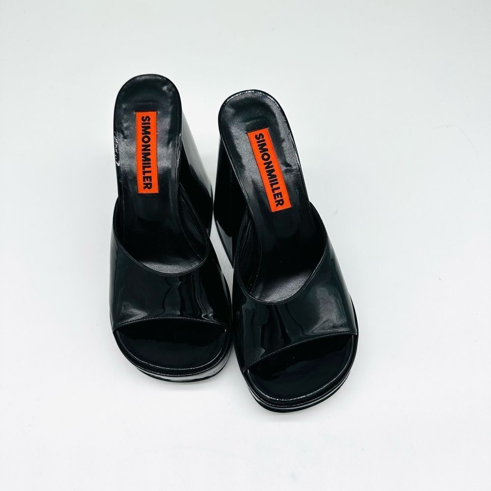 SimonMiller Slice Heeled Open toe sandal